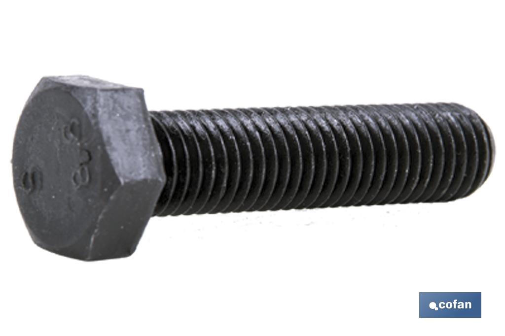 DIN 933 C-8.8  UNC 1/2 X 50 N 13H
