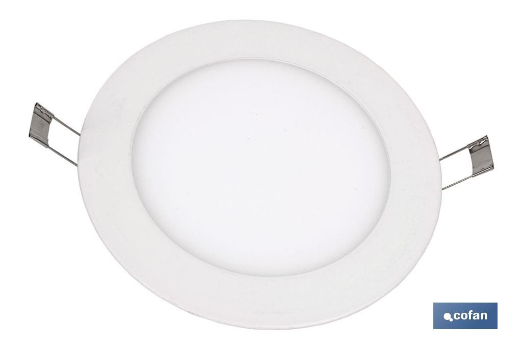 DOWNLIGHT EMPOTRAR BLANCO 6W Ø120 MM