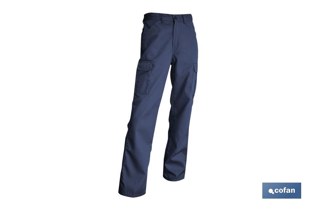 PANTALON TRABAJO SERVET 245 gms/m GRIS T-62