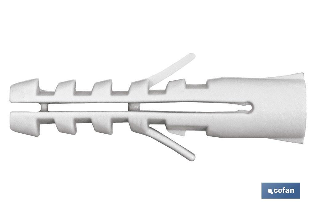 TACO NYLON SIN COLLARÍN 8 X 40 MM