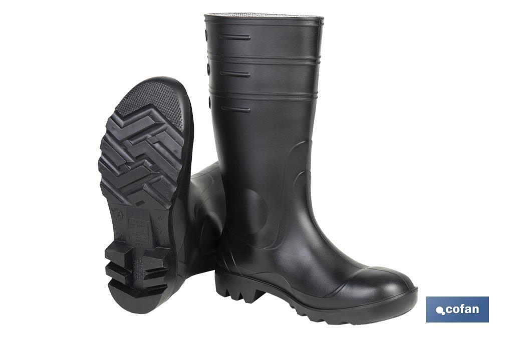 BOTA AGUA ALTA SEGUR. S-5 NEGRA T-44