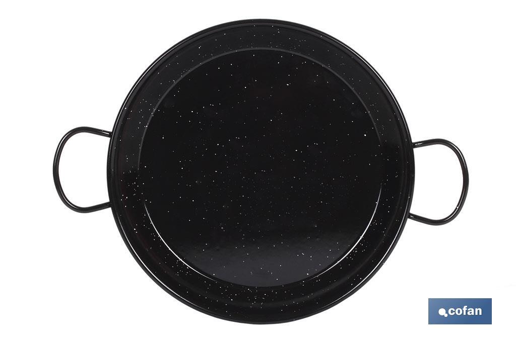 PAELLERA ACERO ESMALTADA INDUCCIÓN Ø34cm