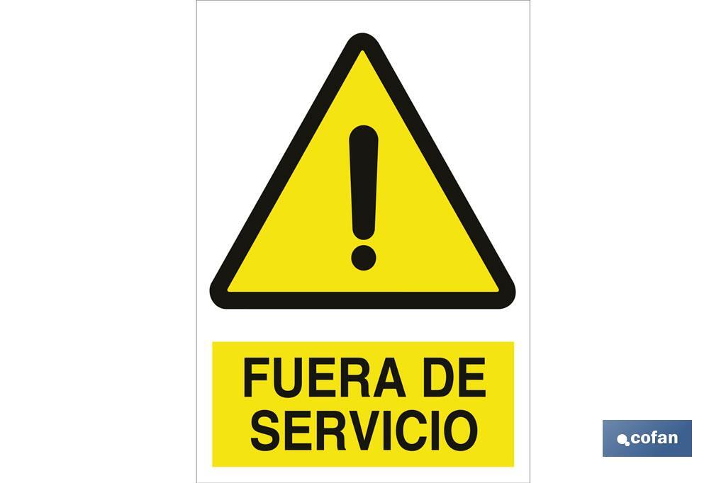 Fuera de servicio