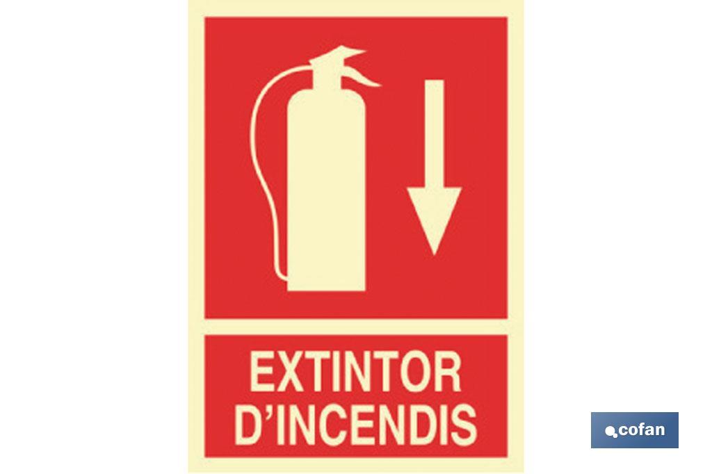 Extintor D\"incendis Abajo