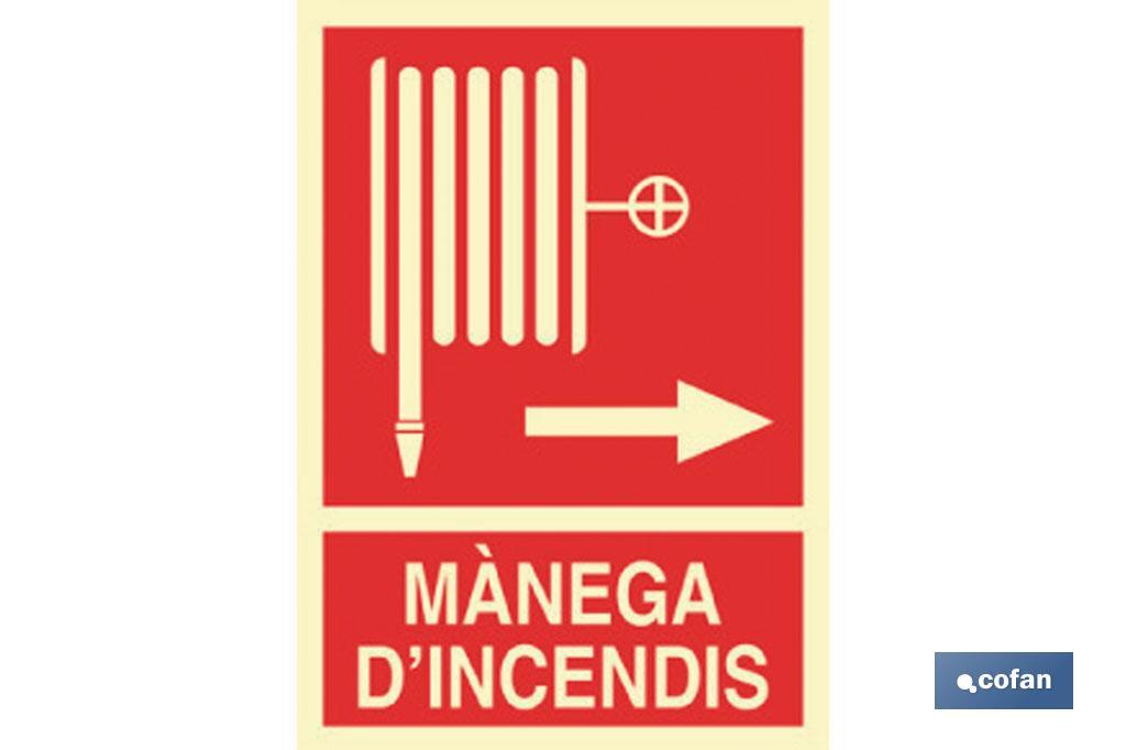 Mànega D\"incendis dreta